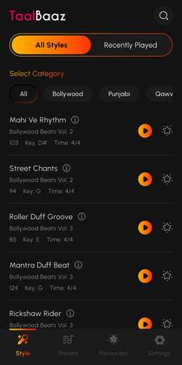 TaalBaaz App Screen 2